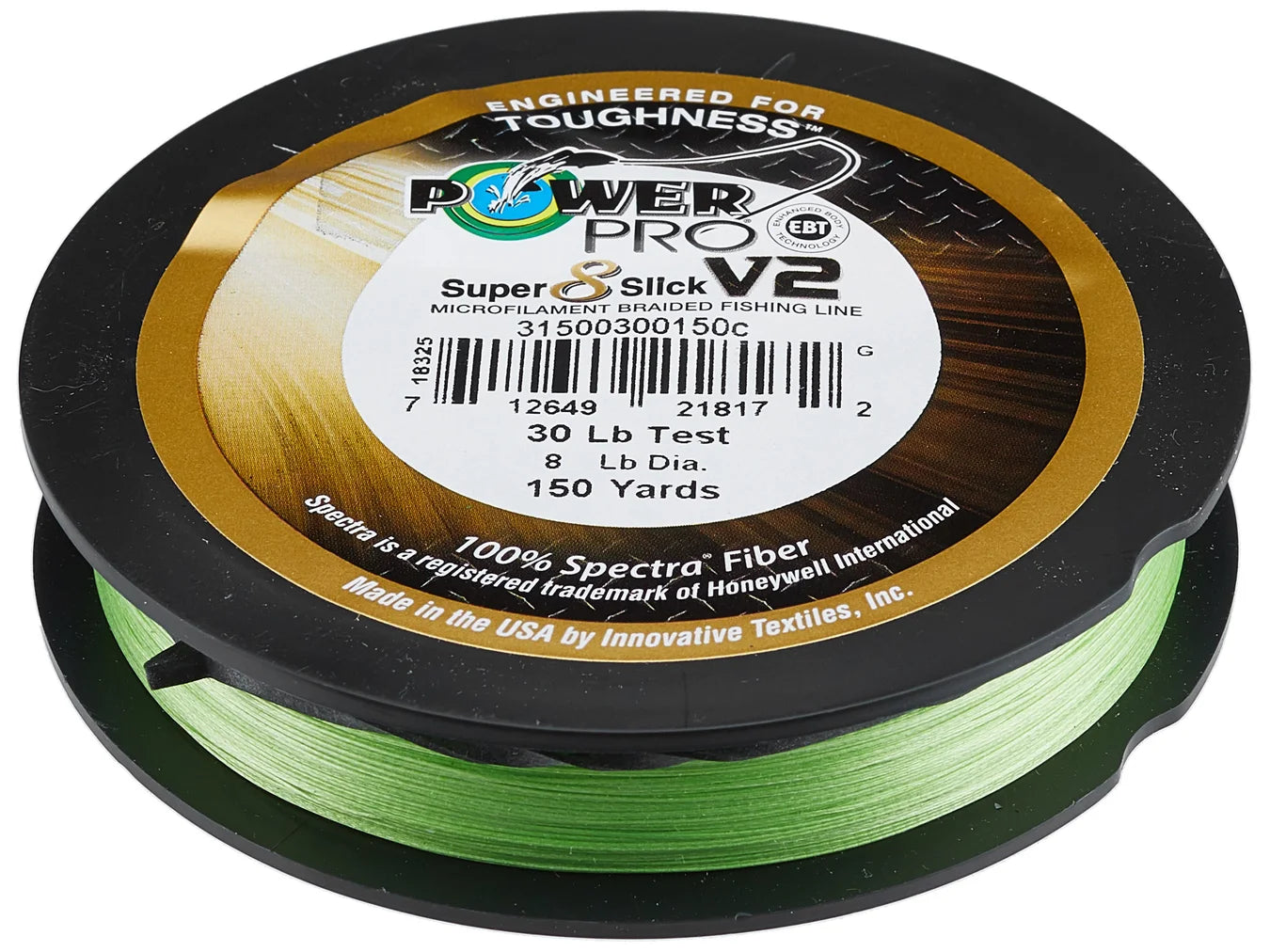 Power Pro Super 8 Slick V2 Braided Line Aqua Green